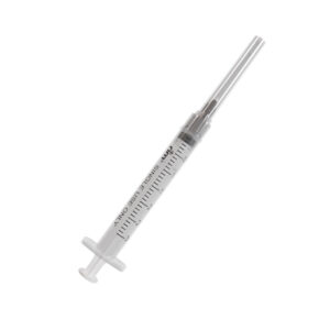 Jeringa con aguja RIM® 3mL calibre 22G x 1 1/2 pulgadas