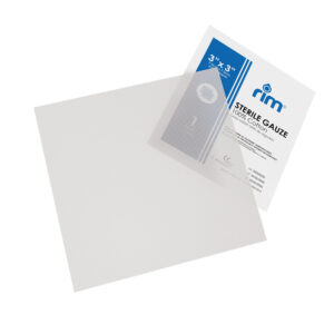 Gasas estériles RIM® de 3 x 3 pulgadas para curaciones y apósitos